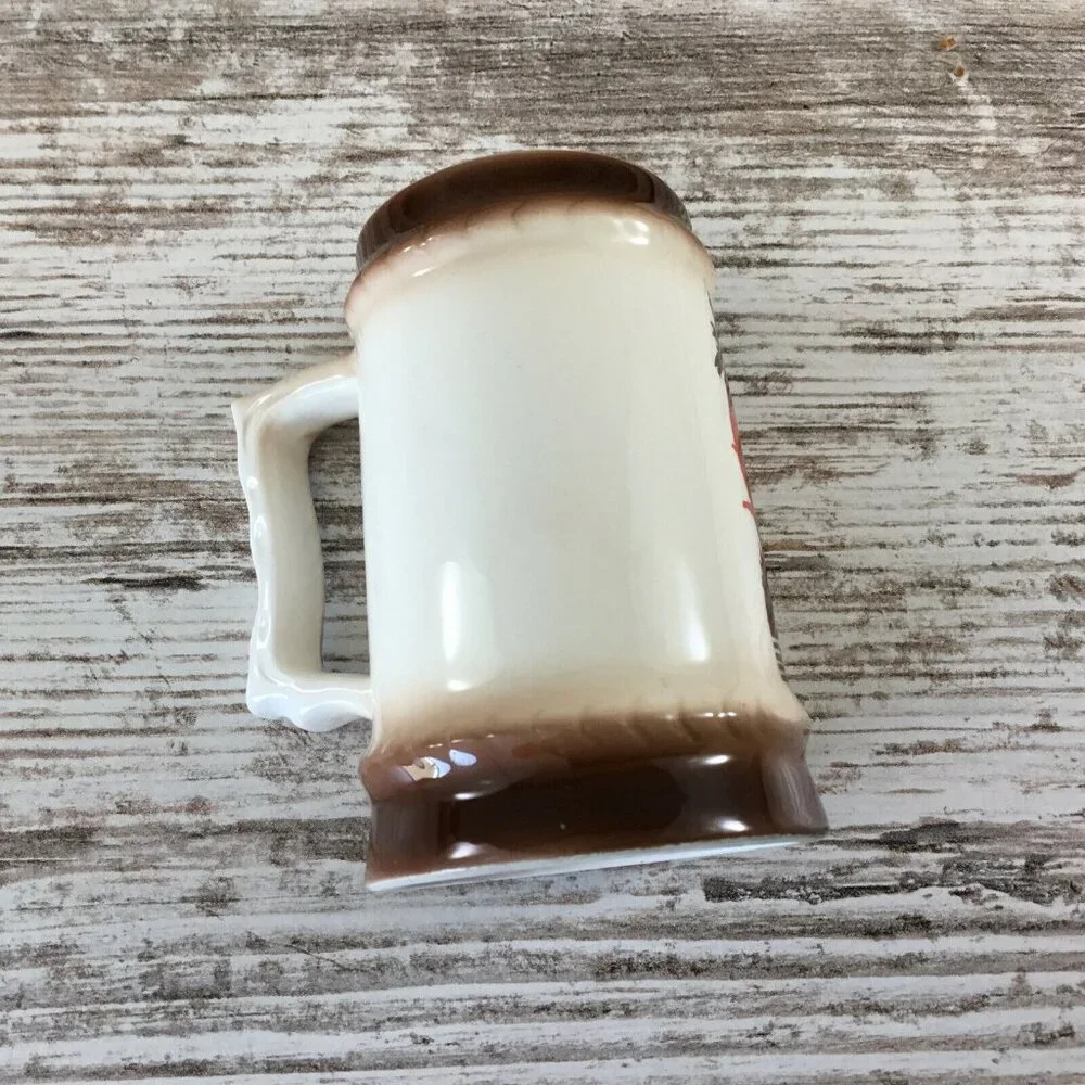 Vintage Bahamas Souvenir Beach Seagulls Mini Beer Mug Stein